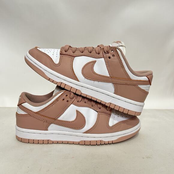 Womens Nike Dunk low “ Rose Whisper” Now Available both  Nike Dunk Low WMNS “Rose Whisper”